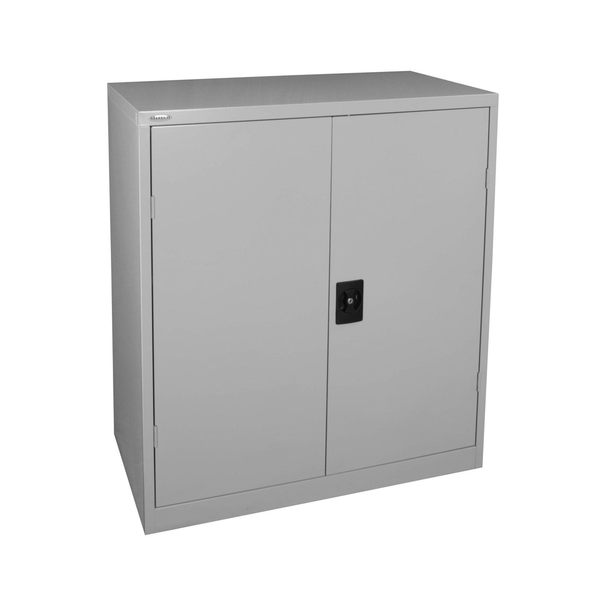 Storage Cabinet 2 Shelves Grey 914mm Wide - Steelco