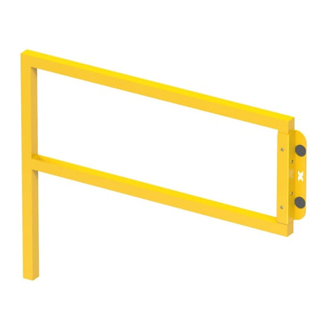 Self-closing PedSafe Swing Gate, 400mm high, zinc-coated steel construction, features slam plate for secure access.