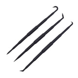 Toledo O-Ring Pick Set - 3 lightweight nylon picks for precise O-ring manipulation, includes six tip styles and a vinyl wallet.