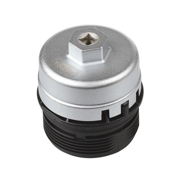 Toledo Oil Filter Cup Wrench Suits Toyota 4 Cyl 64.5mm - 14 Flutes