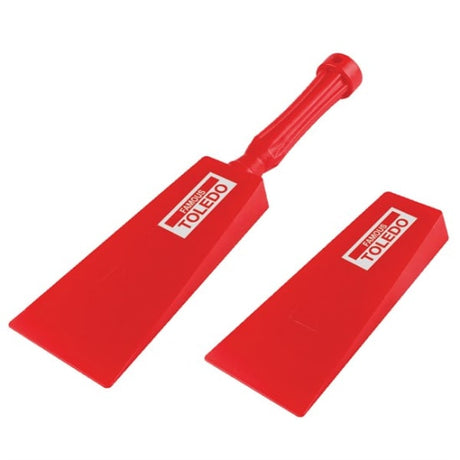 Durable Toledo Panel Wedge Trim Set of 2, designed for safe trim removal with heavy-duty composite material and ergonomic handle.