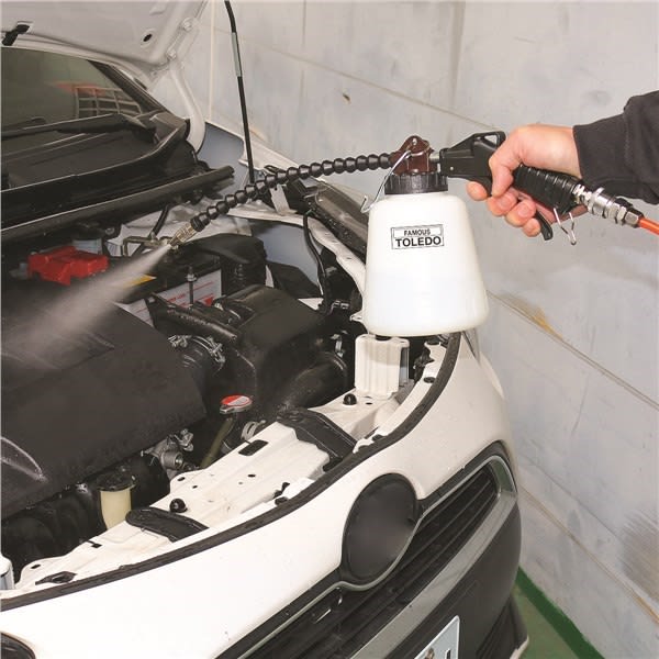 Toledo Spray Cleaning Gun Flexible Head 1L