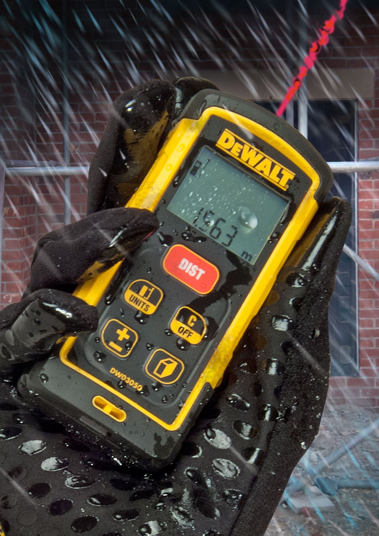 DeWalt Laser Distance Measure 50m