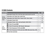 Toledo Air Bag Removal Kit 12 Piece