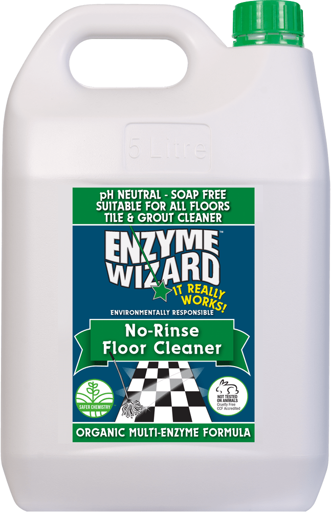 No Rinse Floor Cleaner 5L - Enzyme Wizard