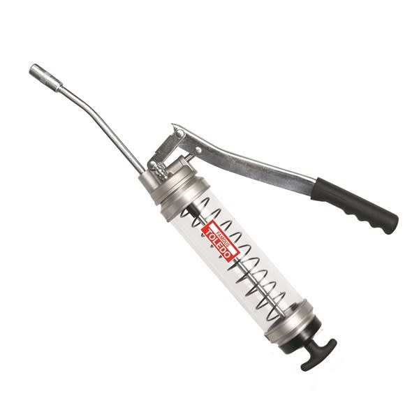 Toledo Clear Canister Grease Gun - Lever Type 400g