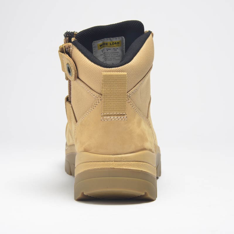 Paraflex, 690WZ Extra Wide Zip Sided Safety Boot - Wheat - 15