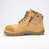 Paraflex, 690WZ Extra Wide Zip Sided Safety Boot - Wheat - 15