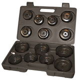 Toledo Oil Filter Cup Wrench Set 15 Piece