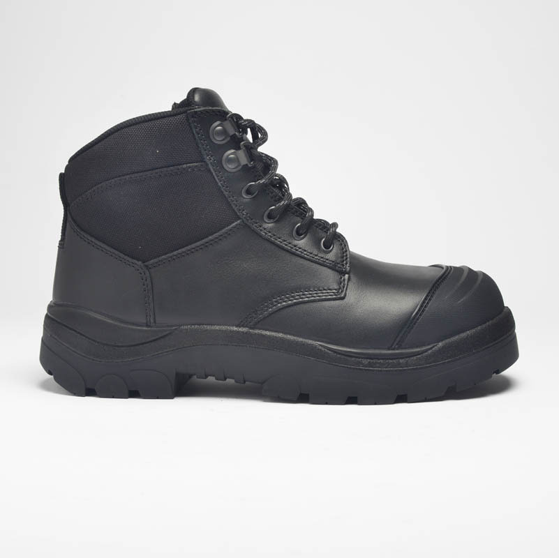 Paraflex, 690BZ Extra Wide Zip Sided Safety Boot - Black - 11