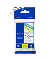 Brother TZe-231 Labelling Tape Black on White 12mm (Each)