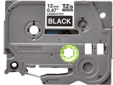 Brother TZe-335 Labelling Tape - White on Black 12mm (Each)