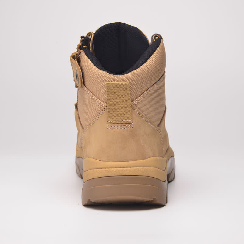Paraflex, 690WZC Extra Wide Zip Sided Safety Boot - Wheat - 10