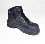 Paraflex, 690BZC Extra Wide Zip Sided Safety Boot - Black - 08