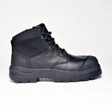 Paraflex, 690BZC Extra Wide Zip Sided Safety Boot - Black - 14