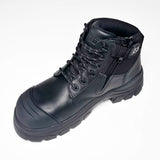 Paraflex, 690BZC Extra Wide Zip Sided Safety Boot - Black - 13