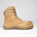 Paraflex, 890WZC Extra Wide Zip Sided Safety Boot - Wheat - 14