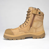 Paraflex, 890WZC Extra Wide Zip Sided Safety Boot - Wheat - 14