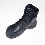 Paraflex, 890BZC Extra Wide Zip Sided Safety Boot - Black - 13
