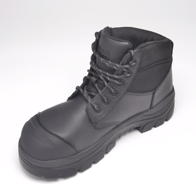 Paraflex, 690BLWC Extra Wide Lace up Safety Boot - Black - 13