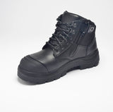 Paraflex, 690BZN Extra Wide Zip Non Safety Boot - Black - 09