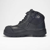 Paraflex, 690BZN Extra Wide Zip Non Safety Boot - Black - 07