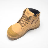 Paraflex, 690WZN Extra Wide Zip Non Safety Boot - Wheat - 14