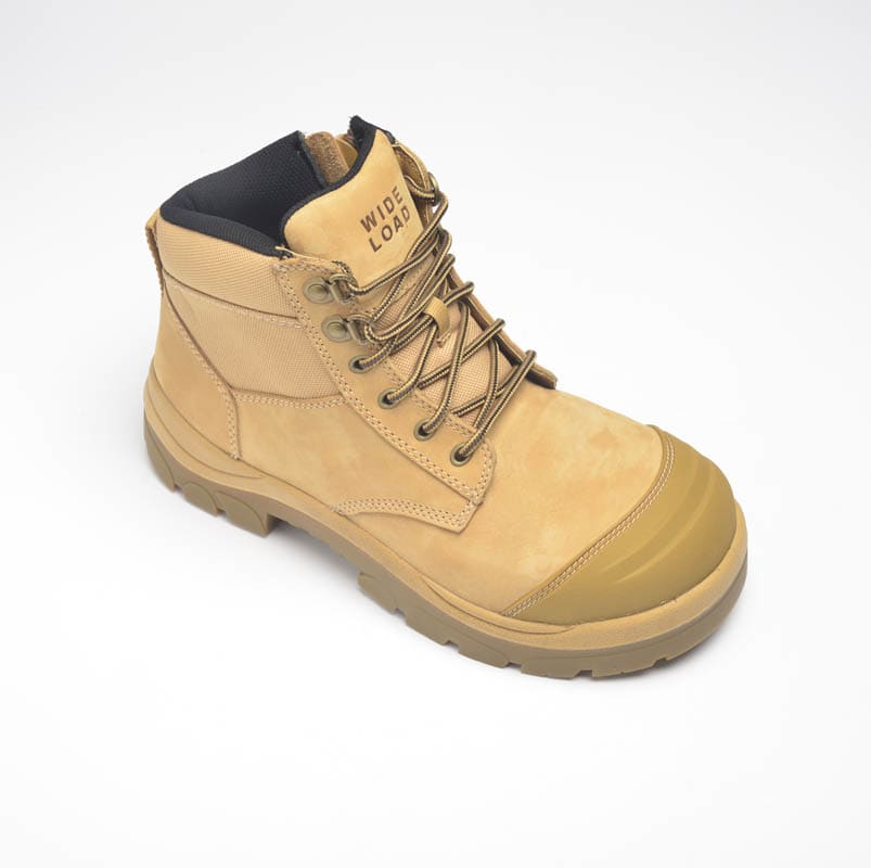 Paraflex, 690WZN Extra Wide Zip Non Safety Boot - Wheat - 14