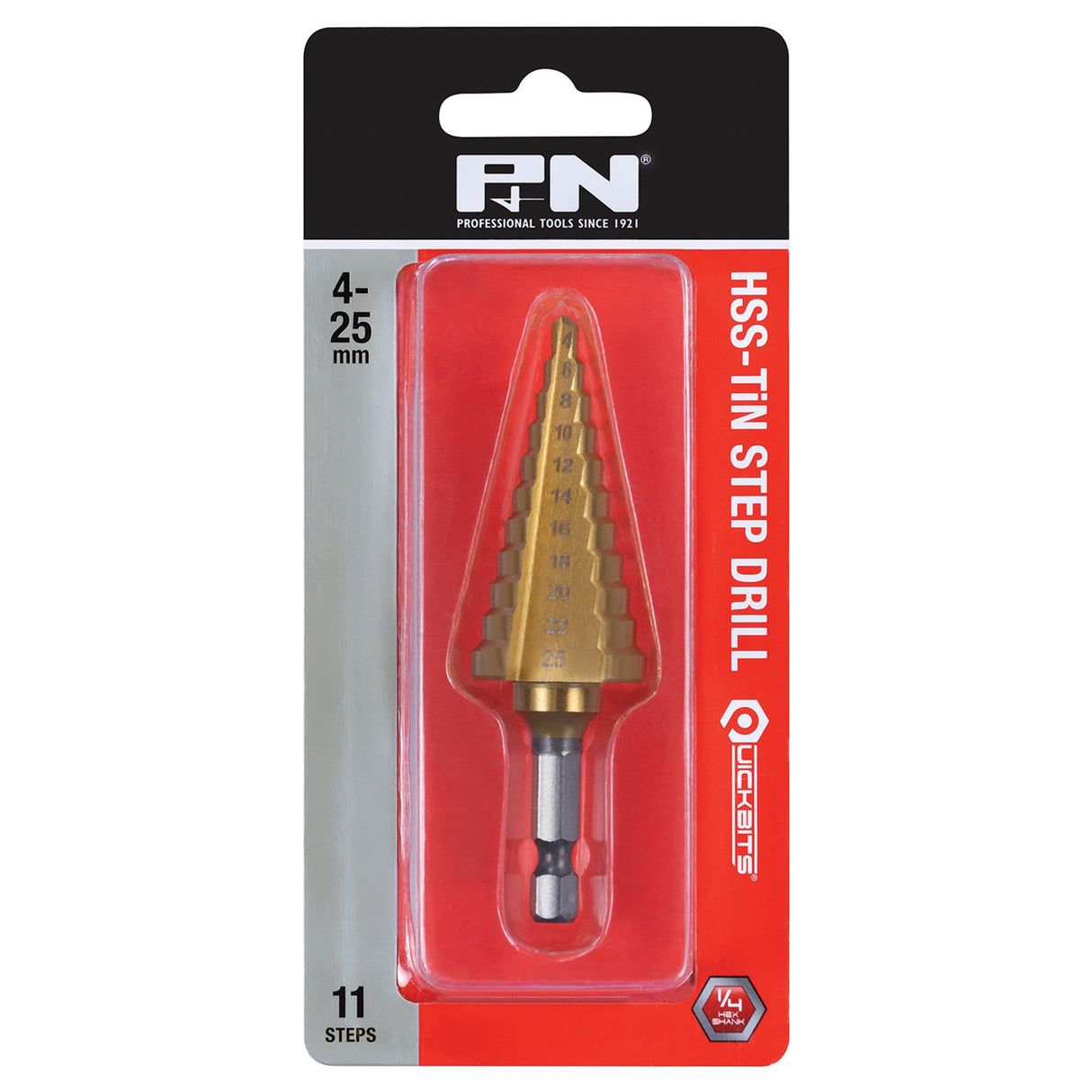 P&N Quickbits Step Drill 4-25mm