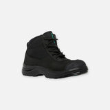 King Gee,K26490 Tradie Zip Sided Safety Boot - Black - 04