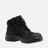 King Gee,K26490 Tradie Zip Sided Safety Boot - Black - 04