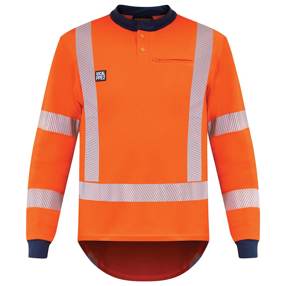 Arcguard, 10cal Inheratex TTMC-W17 Polo, 24312ON - Orange - M