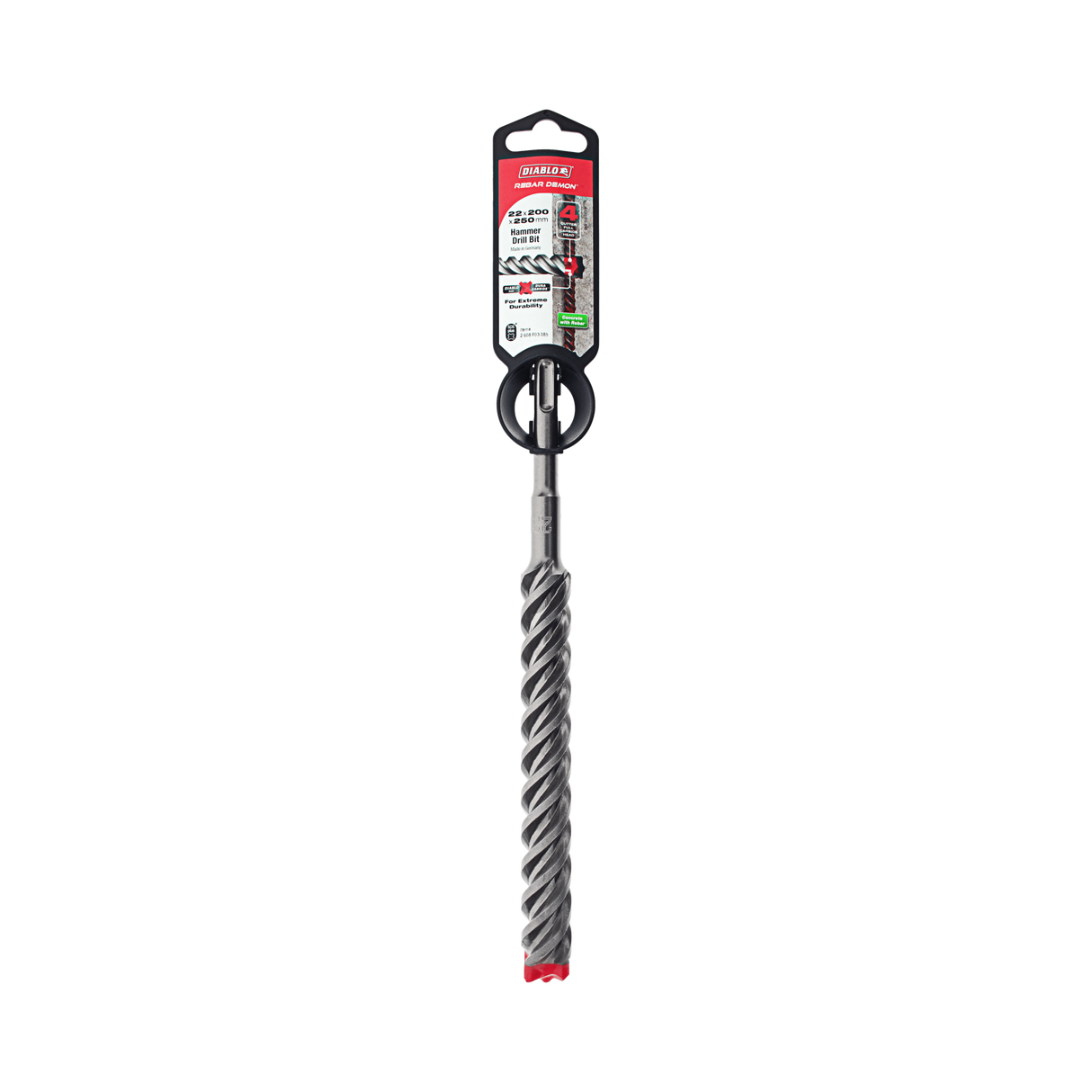 Diablo Rebar Demon SDS-Plus 4-Cut 22x250mm