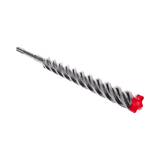 Diablo Rebar Demon SDS-Plus drill bit with full carbide head, 4-cutter design and optimized flute for precise concrete drilling.