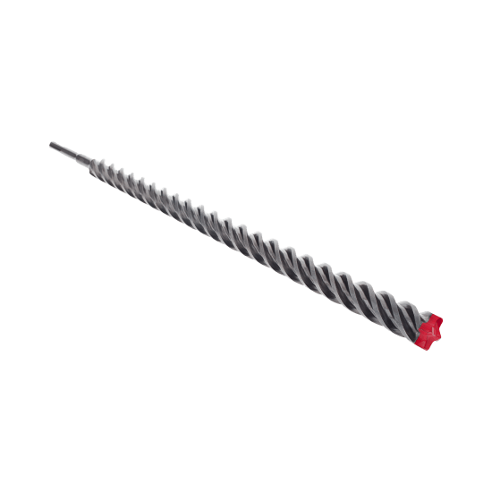 Diablo Rebar Demon SDS-Plus drill bit with full carbide head, 4-cut design for precision, durability, and extended life.