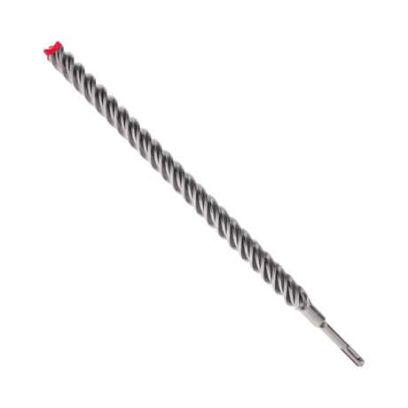 Diablo Rebar Demon SDS-Plus drill bit with 4 carbide cutters, 25mm diameter, designed for durable and precise drilling in tough materials.