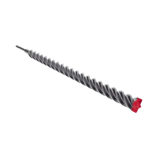 Diablo Rebar Demon SDS-Plus drill bit with 4-cut design, full carbide head, designed for durable and precise rebar drilling.