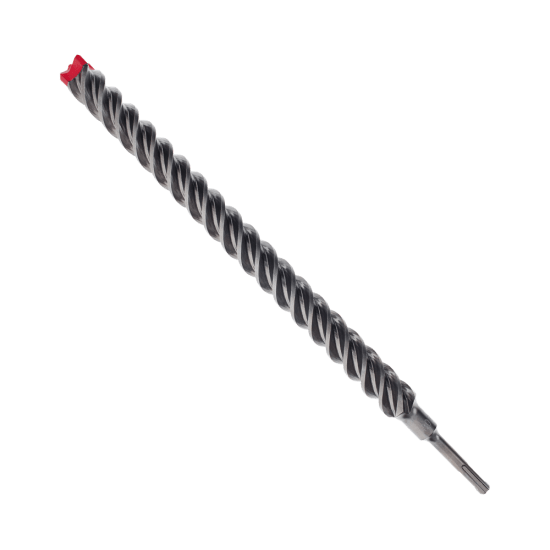 Diablo Rebar Demon SDS-Plus drill bit with 4-cutter, full-carbide head designed for durable, precise drilling through rebar and concrete.