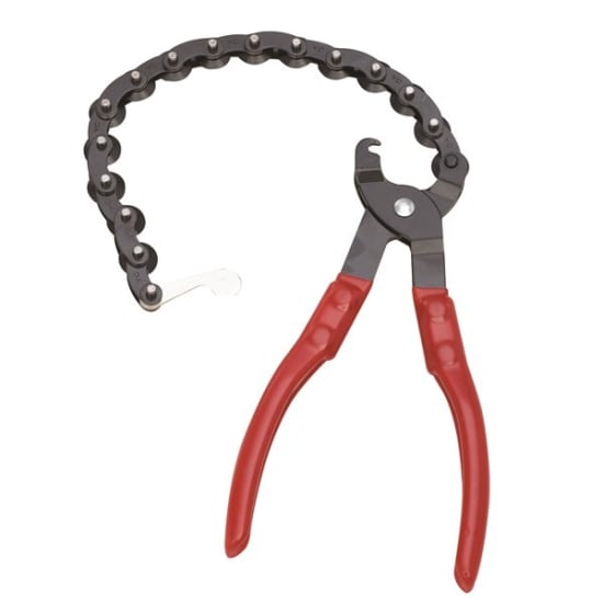 Plier-style Toledo Exhaust Cutters with ergonomic handles, designed for precise cuts in tubing 20-82mm diameter.