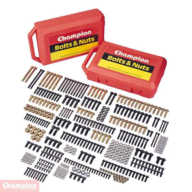 Champion Fine Pitch Metric Grade 8.8 Bolt Case M6 - 12 600 Piece