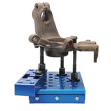 Toledo Universal Press Support Tool for stable shop press work, featuring adjustable plate and three contact points for safety.