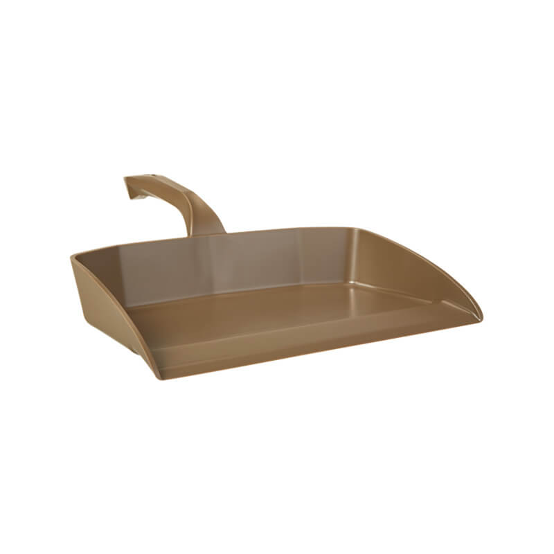 Vikan Heavy Duty Dustpan 100mmx295mmx330mm - HxWxL - Brown (104)