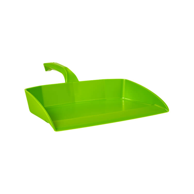 Vikan Heavy Duty Dustpan 100mmx295mmx330mm - HxWxL - Lime/Green