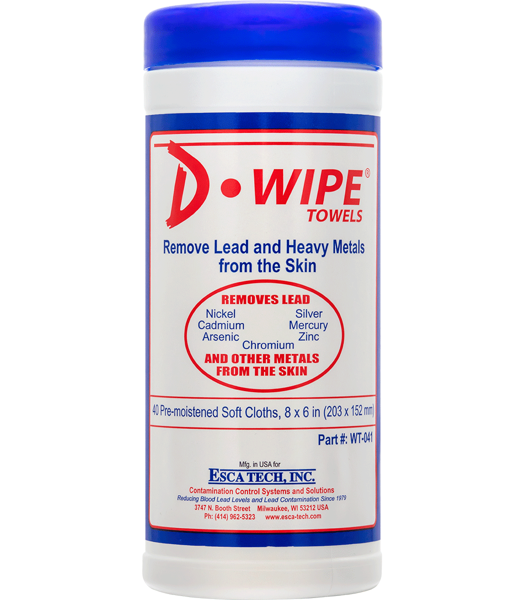 Metal Removal Wipes 40S - D-Lead