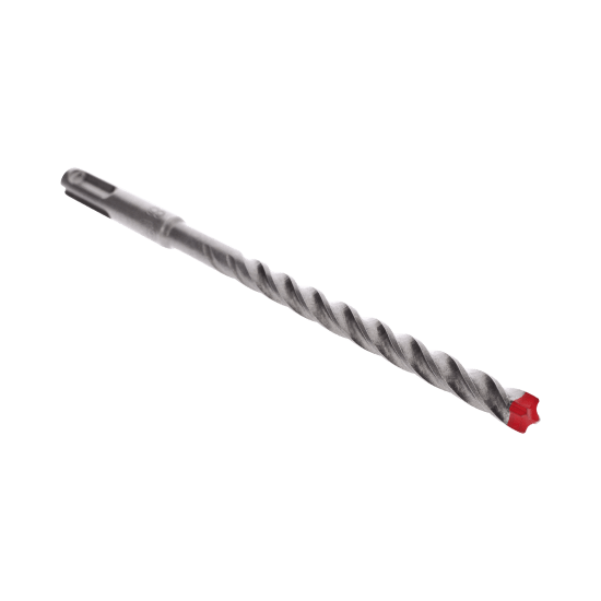 Diablo Rebar Demon SDS-Plus drill bit features a 4-cutter full-carbide head, optimized for reinforced concrete and rebar drilling.