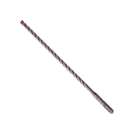 Diablo Rebar Demon SDS-Plus drill bit with full carbide head, 4-cutter design for precision and 7X durability in rebar drilling.