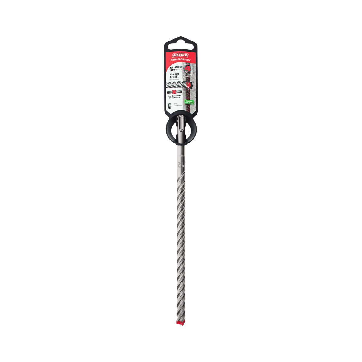 Diablo Rebar Demon SDS-Plus 4-Cut 12 x 265mm