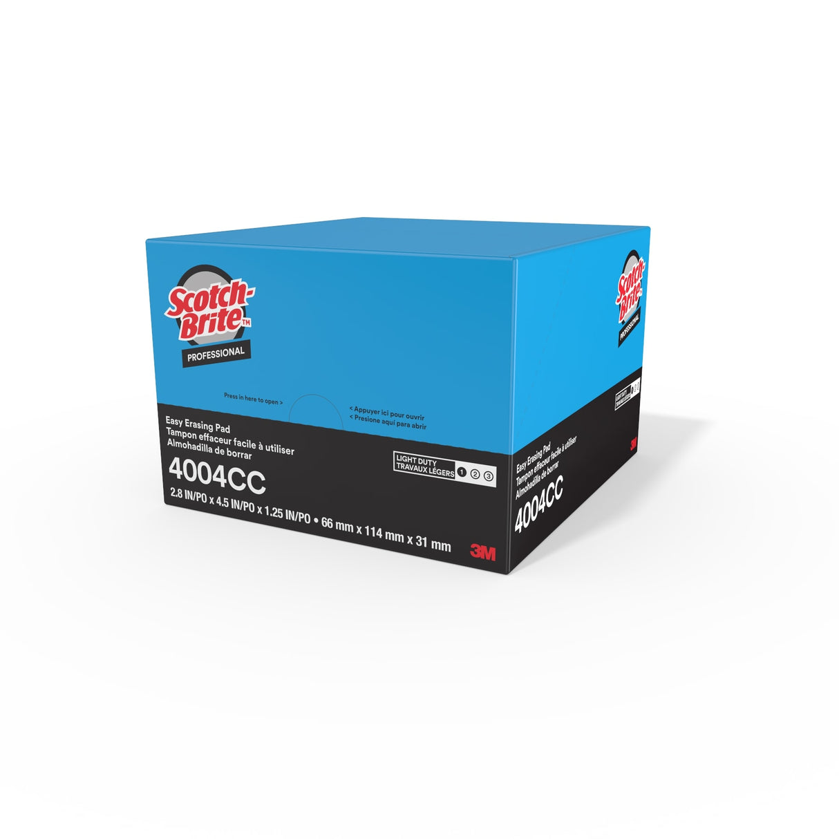 Scotch-Brite Easy Erasing Pad 114mm x 71mm (Pack of 4)