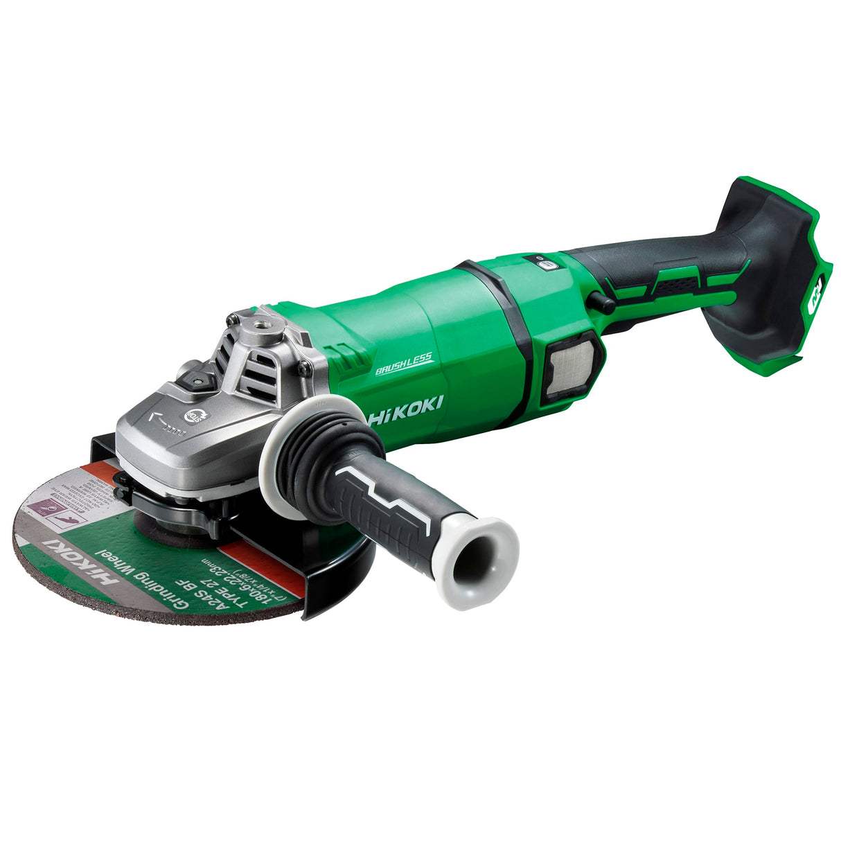 HiKOKI 36V Multi Volt Safety Angle Grinder 180mm (Cordless Skin Only)