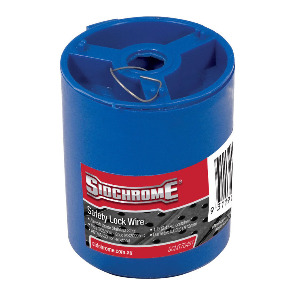 Sidchrome Safety Lock Wire - Stainless Steel 70M